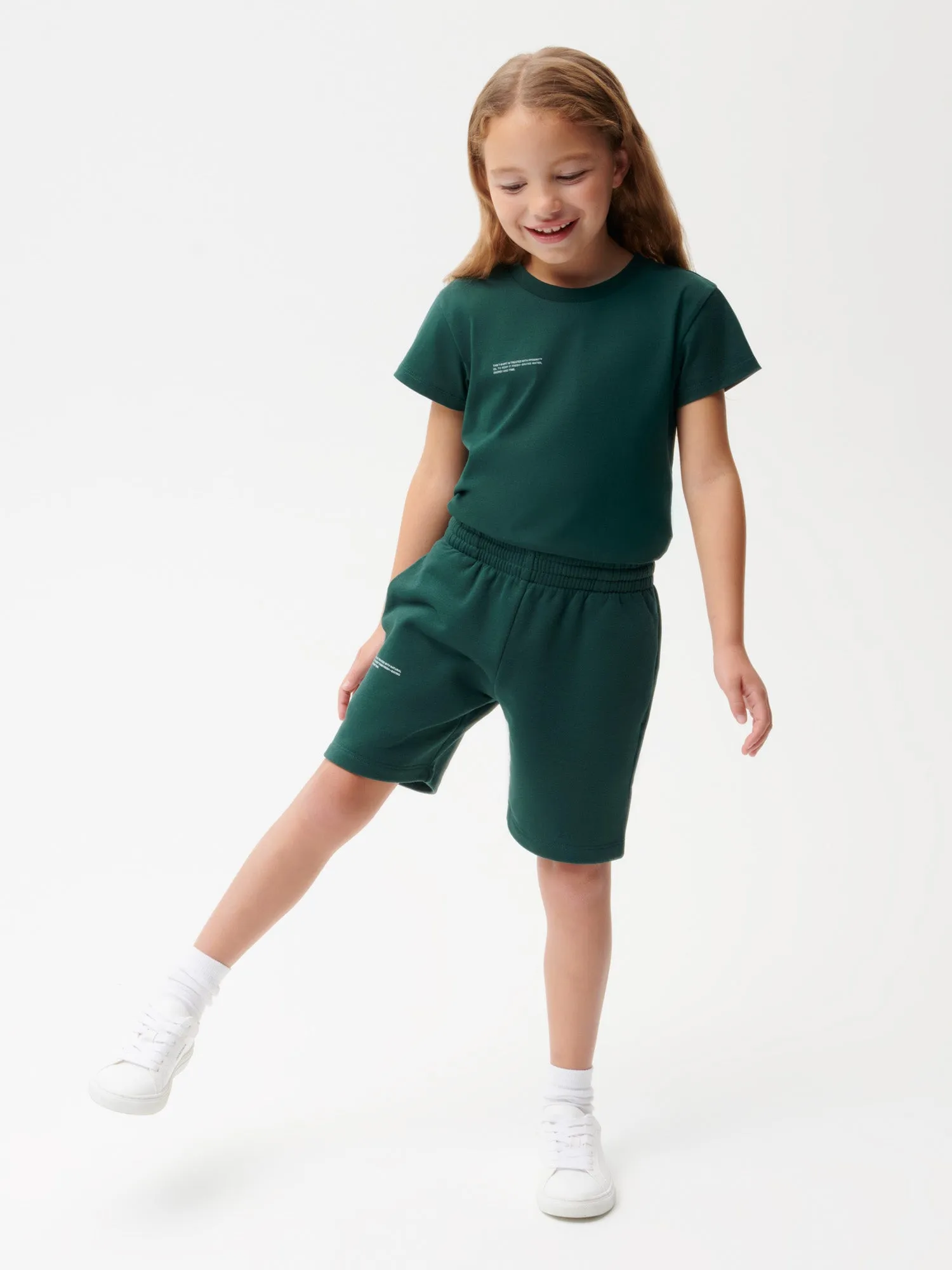 Kids' 365 Midweight Long Shorts—foliage green