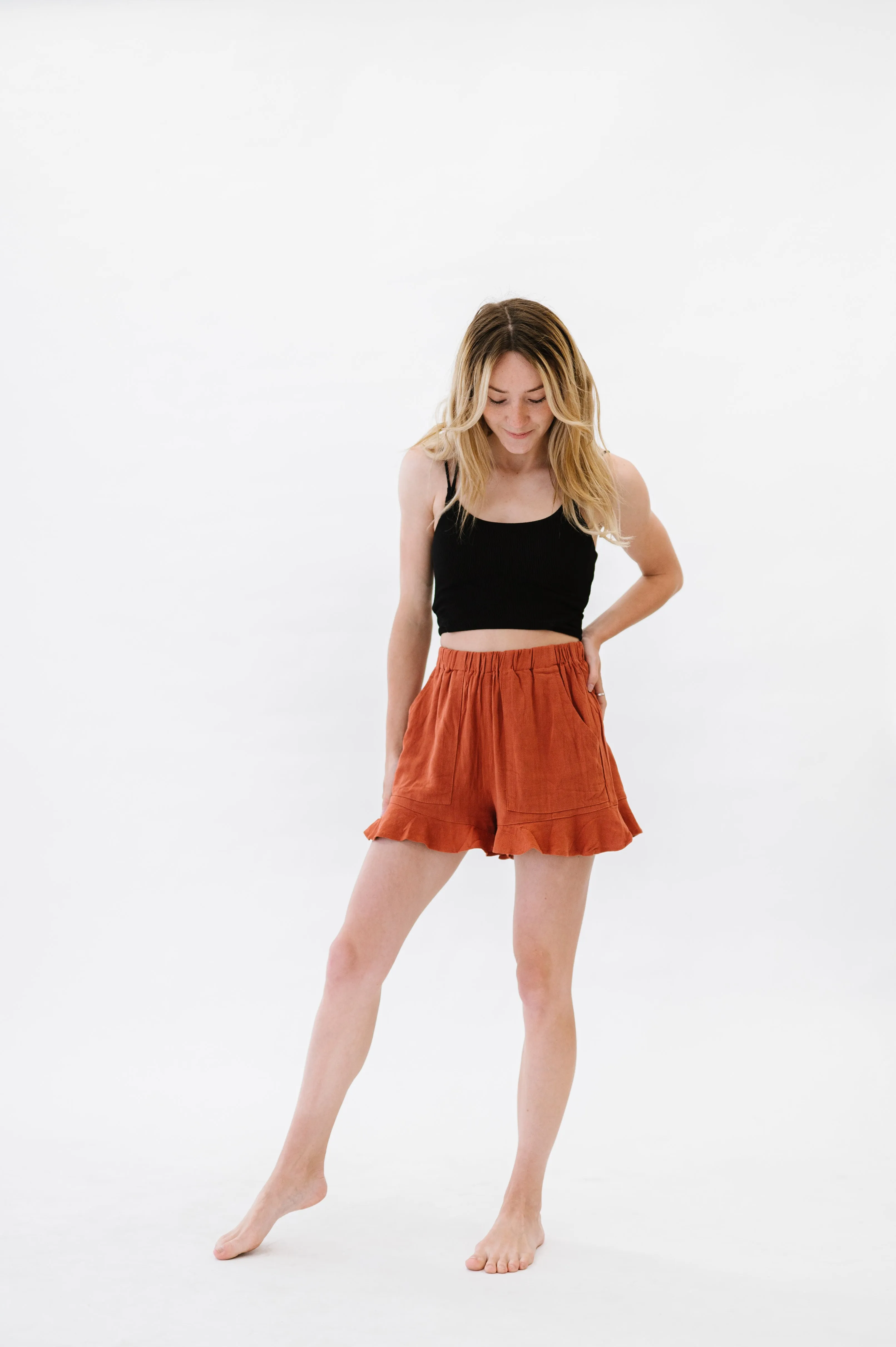 Lakeside Shorts | Rust