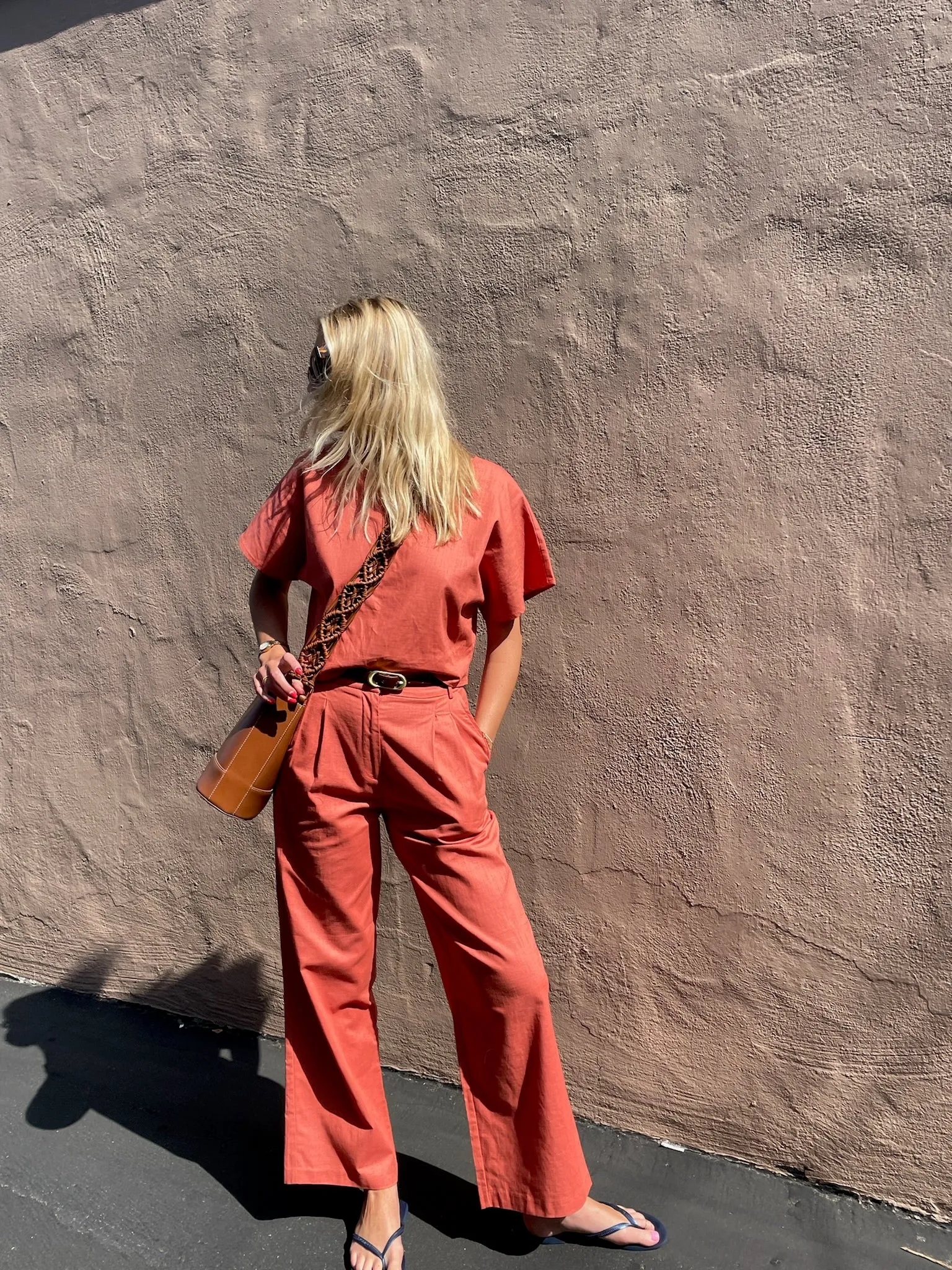 LUCY PARIS Nicole Woven Top