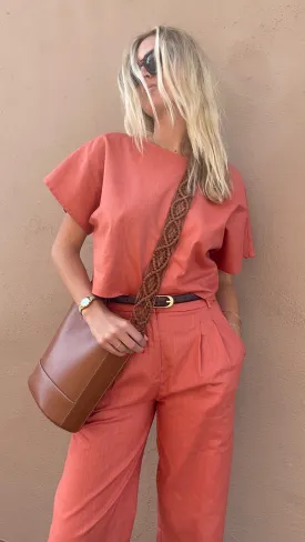 LUCY PARIS Nicole Woven Top