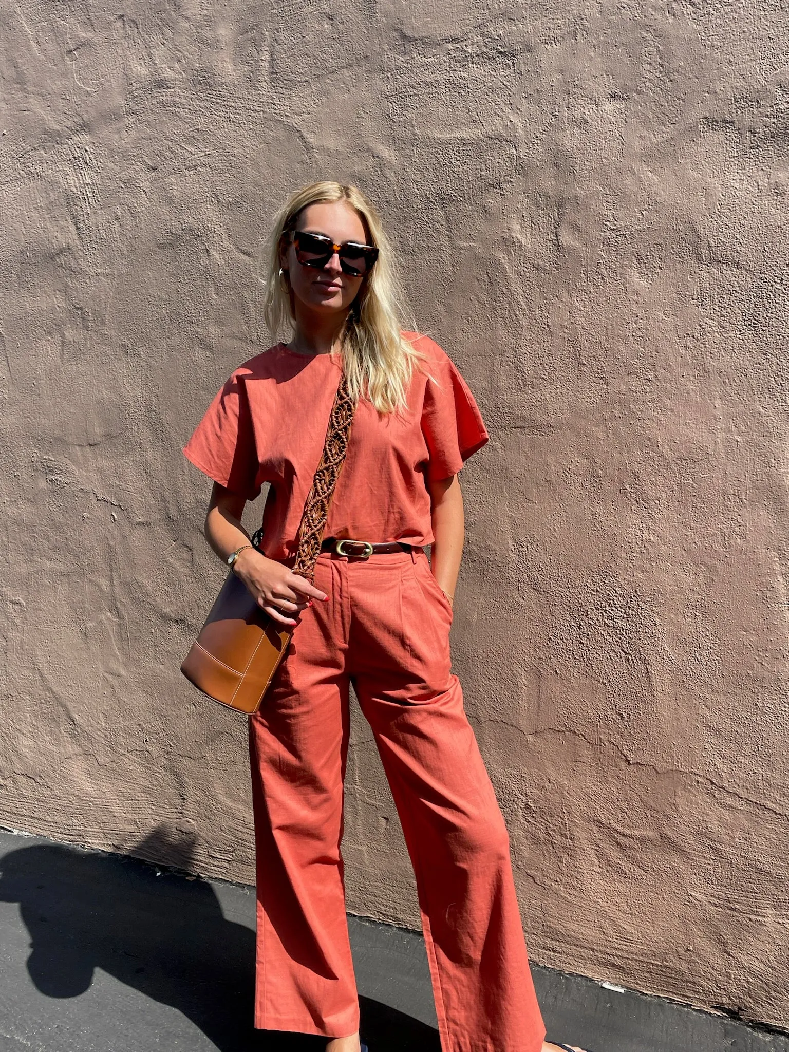 LUCY PARIS Nicole Woven Top