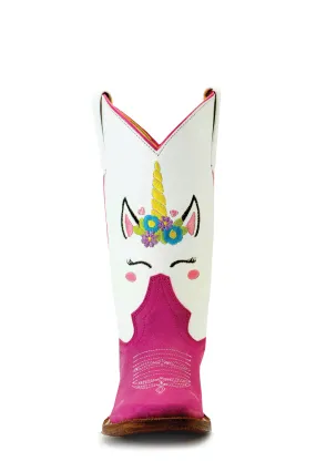 Macie Bean Kids Boots - MK9205 Unicorn Stitch