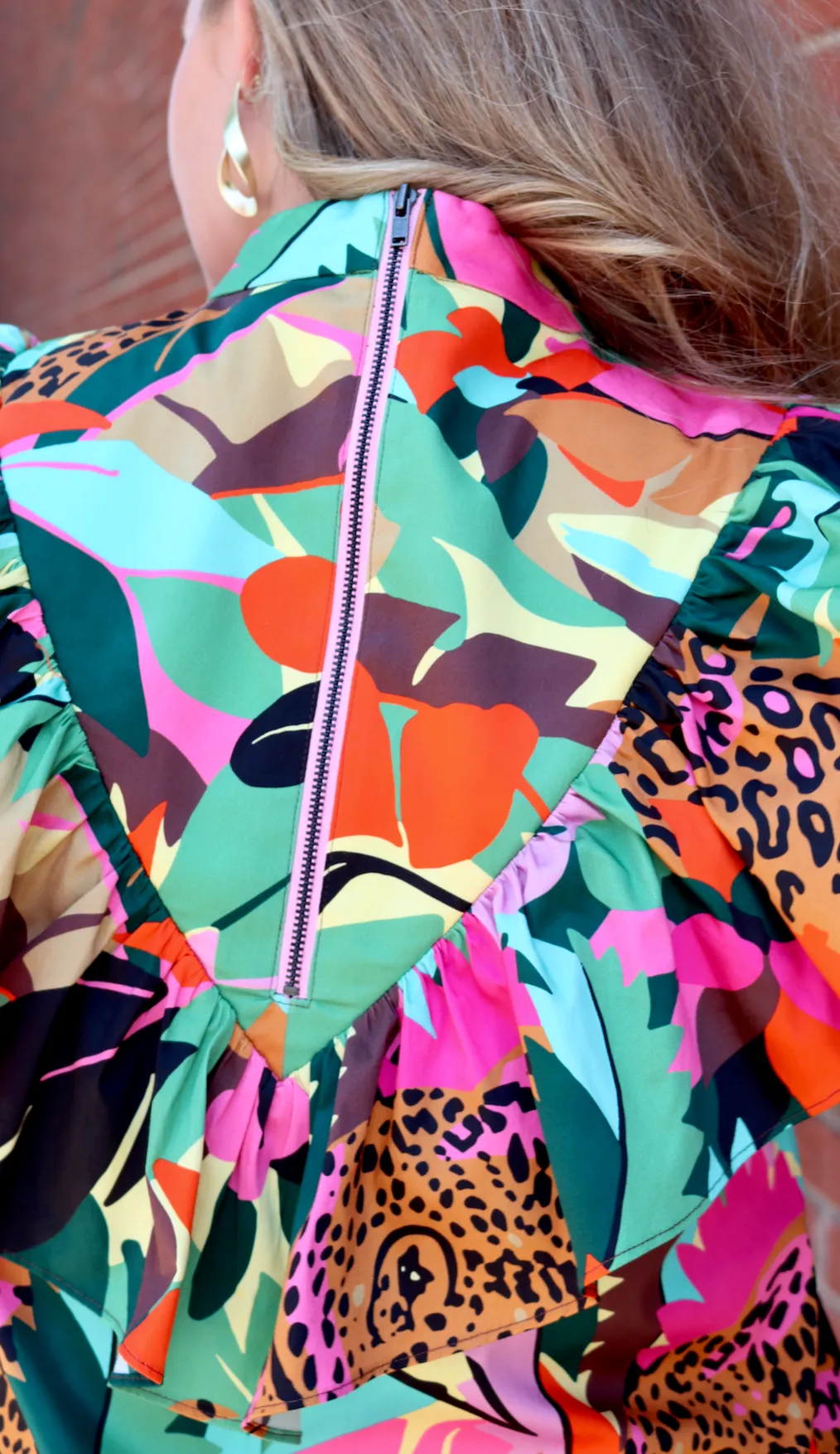 Maddyn Dress | Jungle Cat