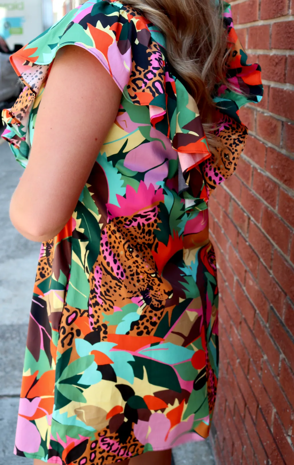 Maddyn Dress | Jungle Cat