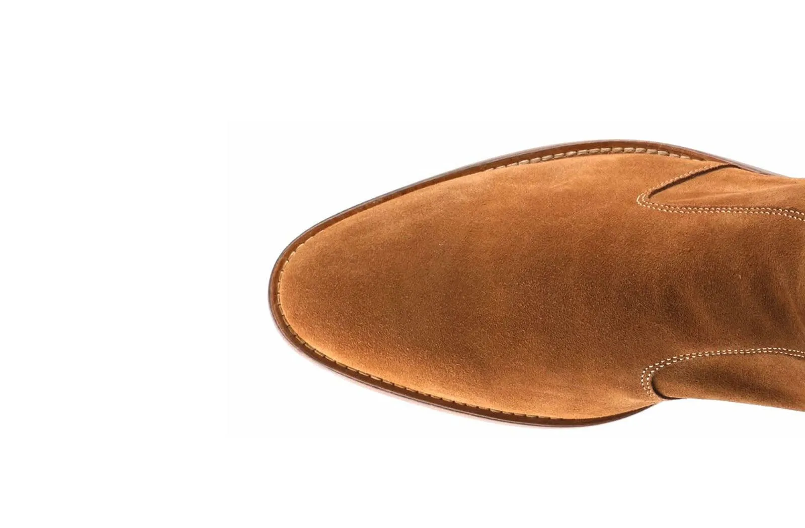 Memphis Zip Boot Tan Suede