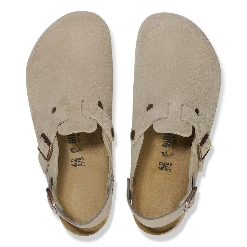 Men's Birkenstock Tokio Clog - Taupe Suede