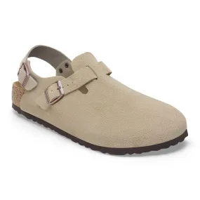 Men's Birkenstock Tokio Clog - Taupe Suede