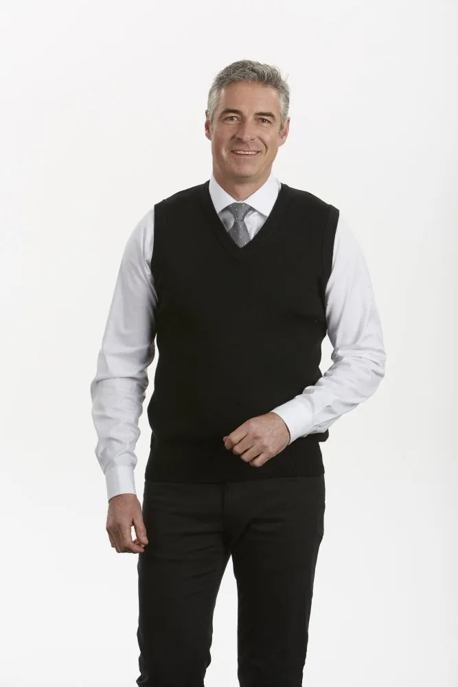 Mens Sleeveless V-Neck Vest - MF9004