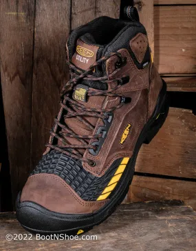 Men's Troy American Built Waterproof Carbon Fiber Toe Work Boots 1025696