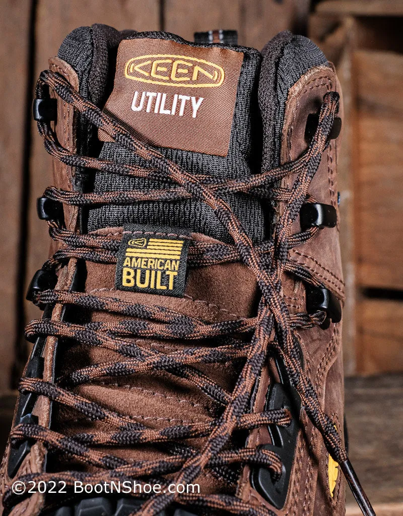 Men's Troy American Built Waterproof Carbon Fiber Toe Work Boots 1025696