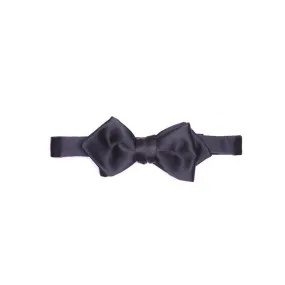 Midnight Blue Diamond Tip Ready-Tied Bow Tie