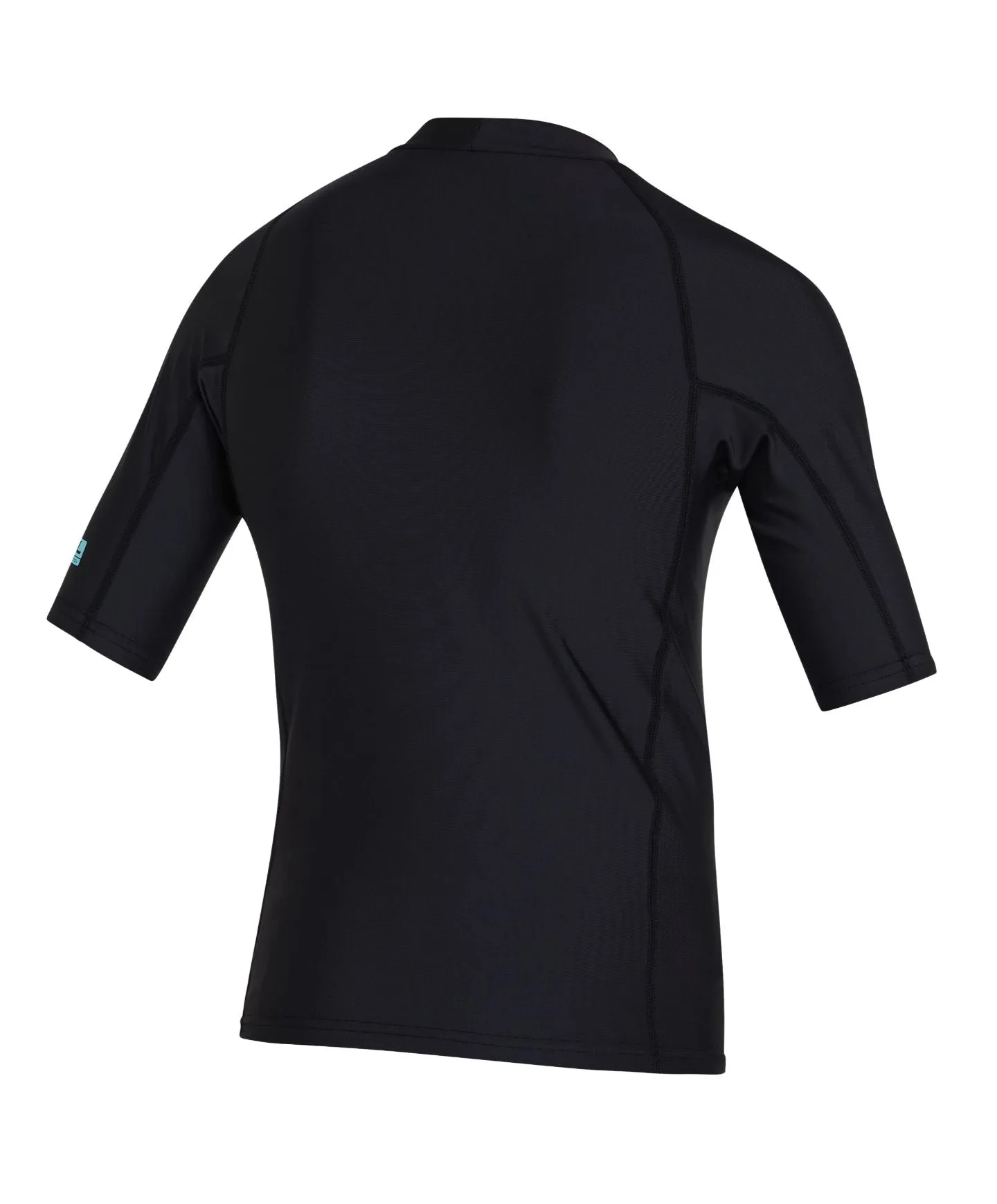 ONEILL BOYS REACTOR UV S/S RASH VEST - BLACK