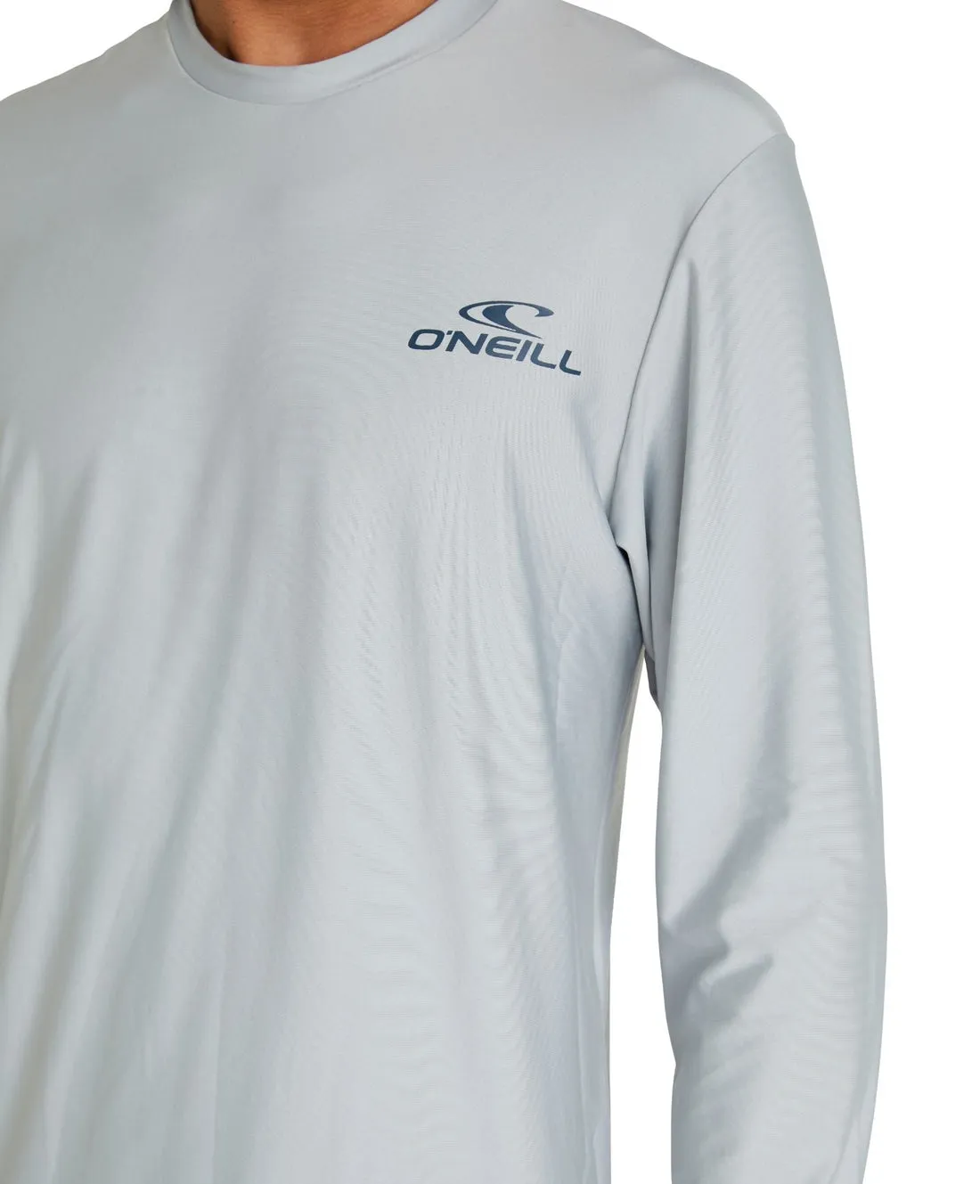 ONEILL REACTOR UV LS RASH TEE - COOL GREY
