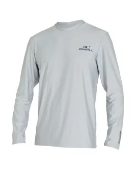 ONEILL REACTOR UV LS RASH TEE - COOL GREY