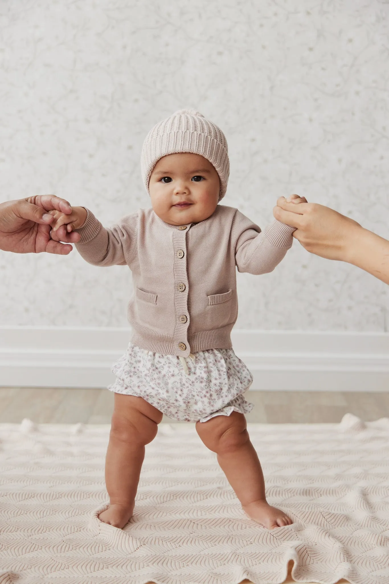 Organic Cotton Frill Bloomer - Posy Floral