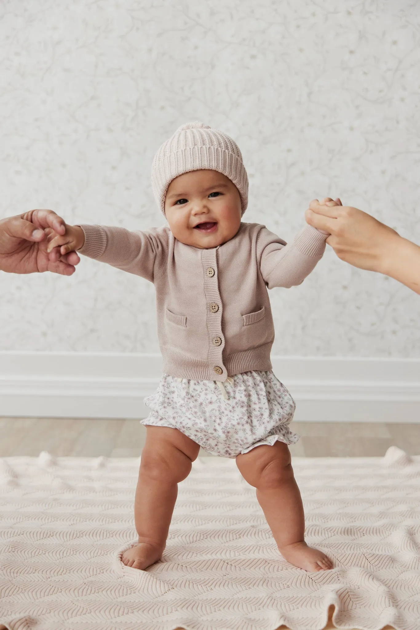 Organic Cotton Frill Bloomer - Posy Floral