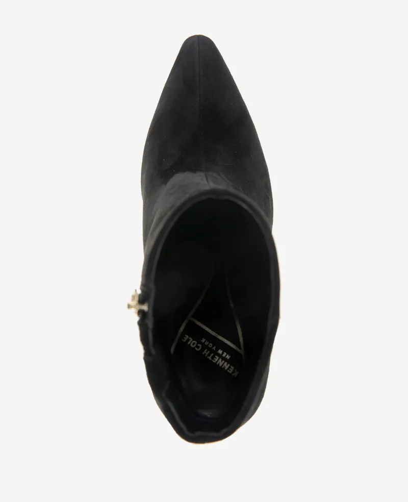 Quincy Suede Heel Bootie