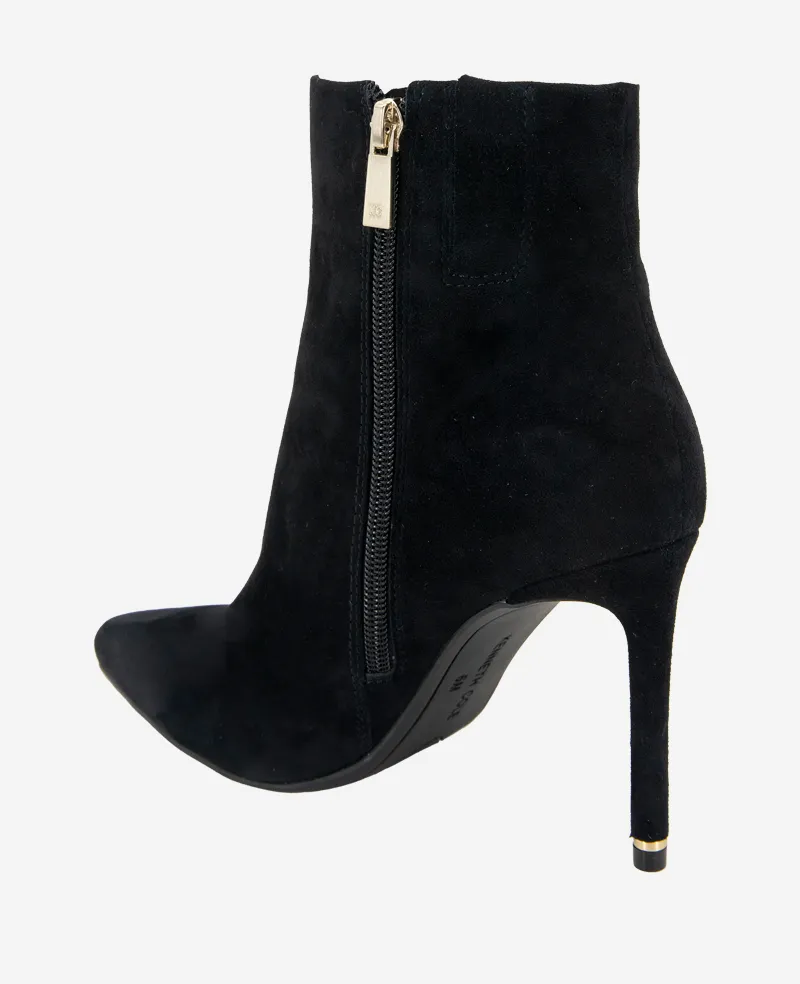 Quincy Suede Heel Bootie
