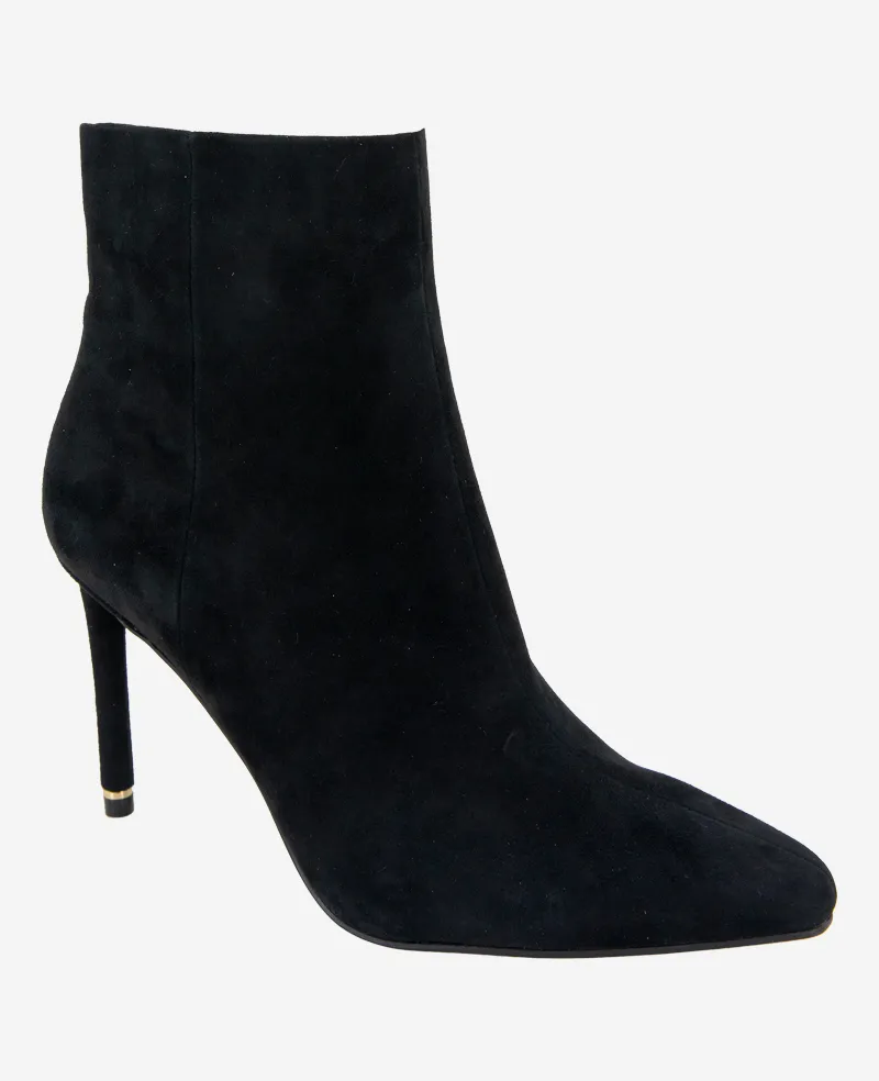 Quincy Suede Heel Bootie
