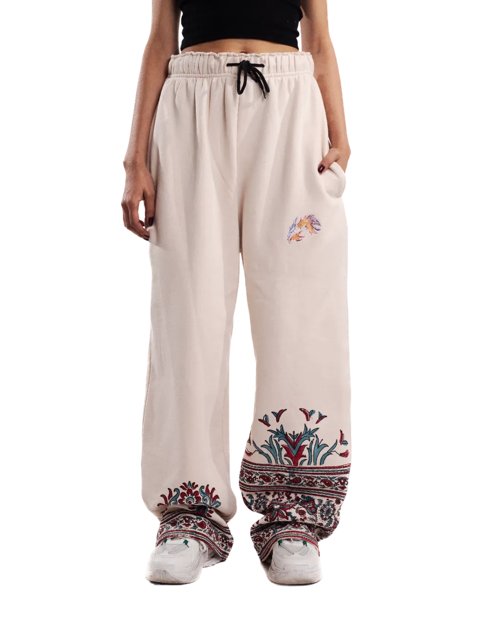 "KALAMKAAR" V3 HAND BLOCK PRINT SWEATPANTS