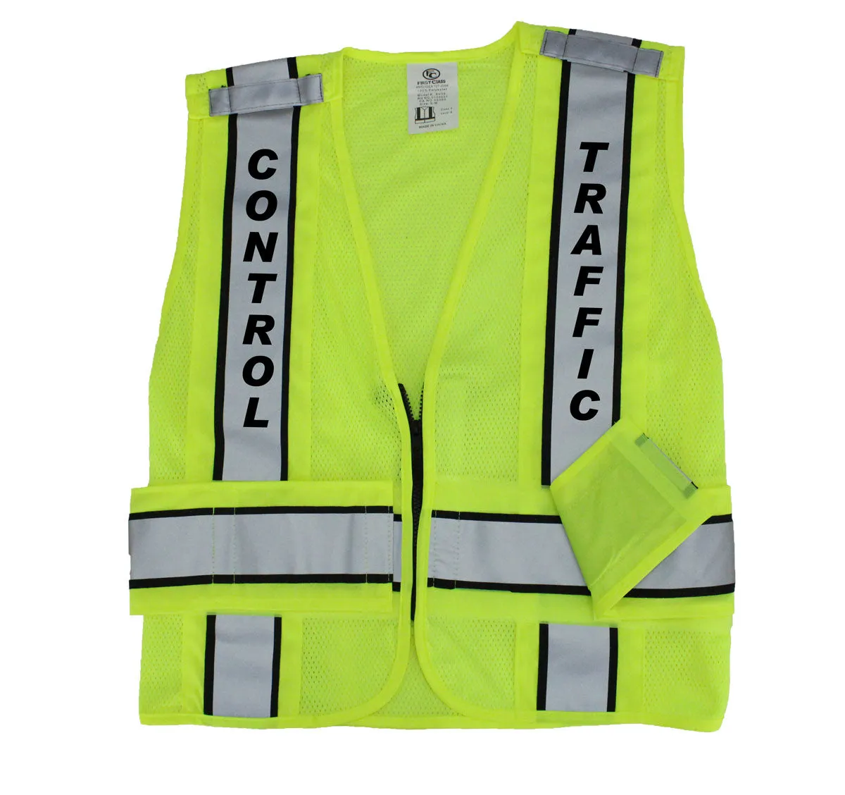 Reflective Duty Vests Plain and ID (Lime Green)
