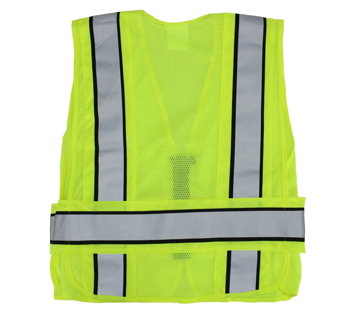 Reflective Duty Vests Plain and ID (Lime Green)