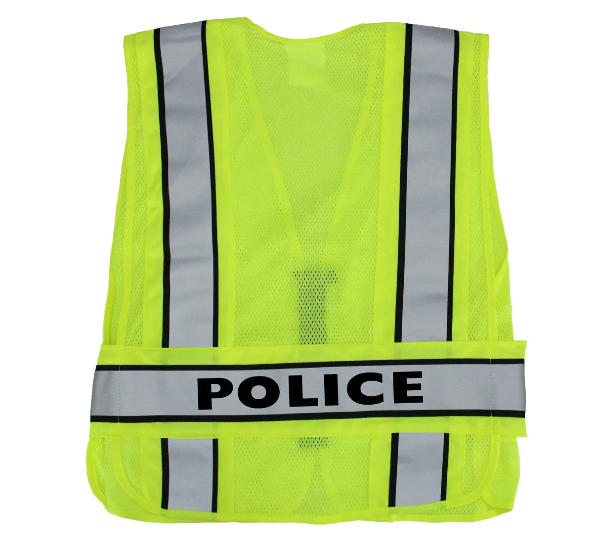 Reflective Duty Vests Plain and ID (Lime Green)