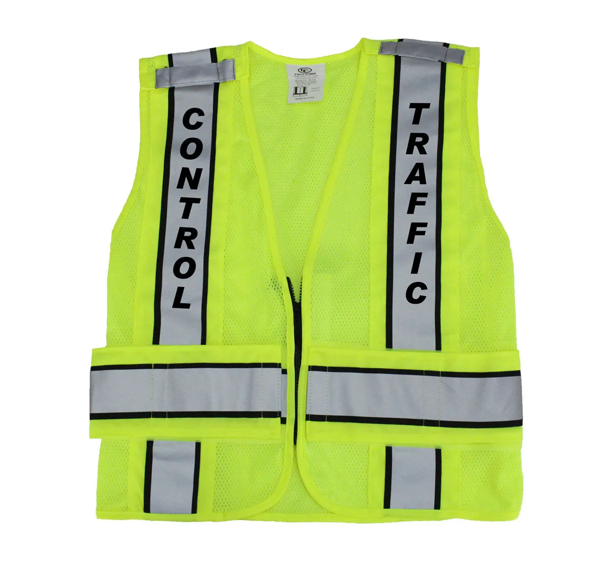 Reflective Duty Vests Plain and ID (Lime Green)