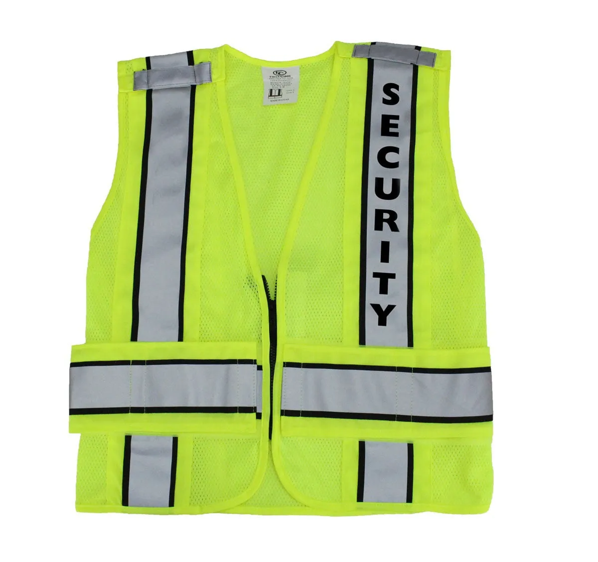 Reflective Duty Vests Plain and ID (Lime Green)