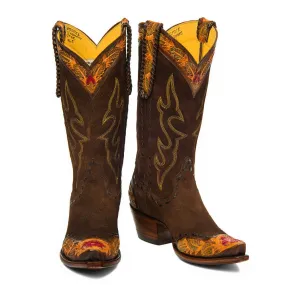 Saddle Floral 12"