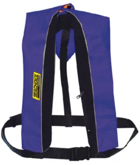 Seachoice Type V Inflatable PFD 33G Manual/Auto Blue/Black 50-85840 | 2024