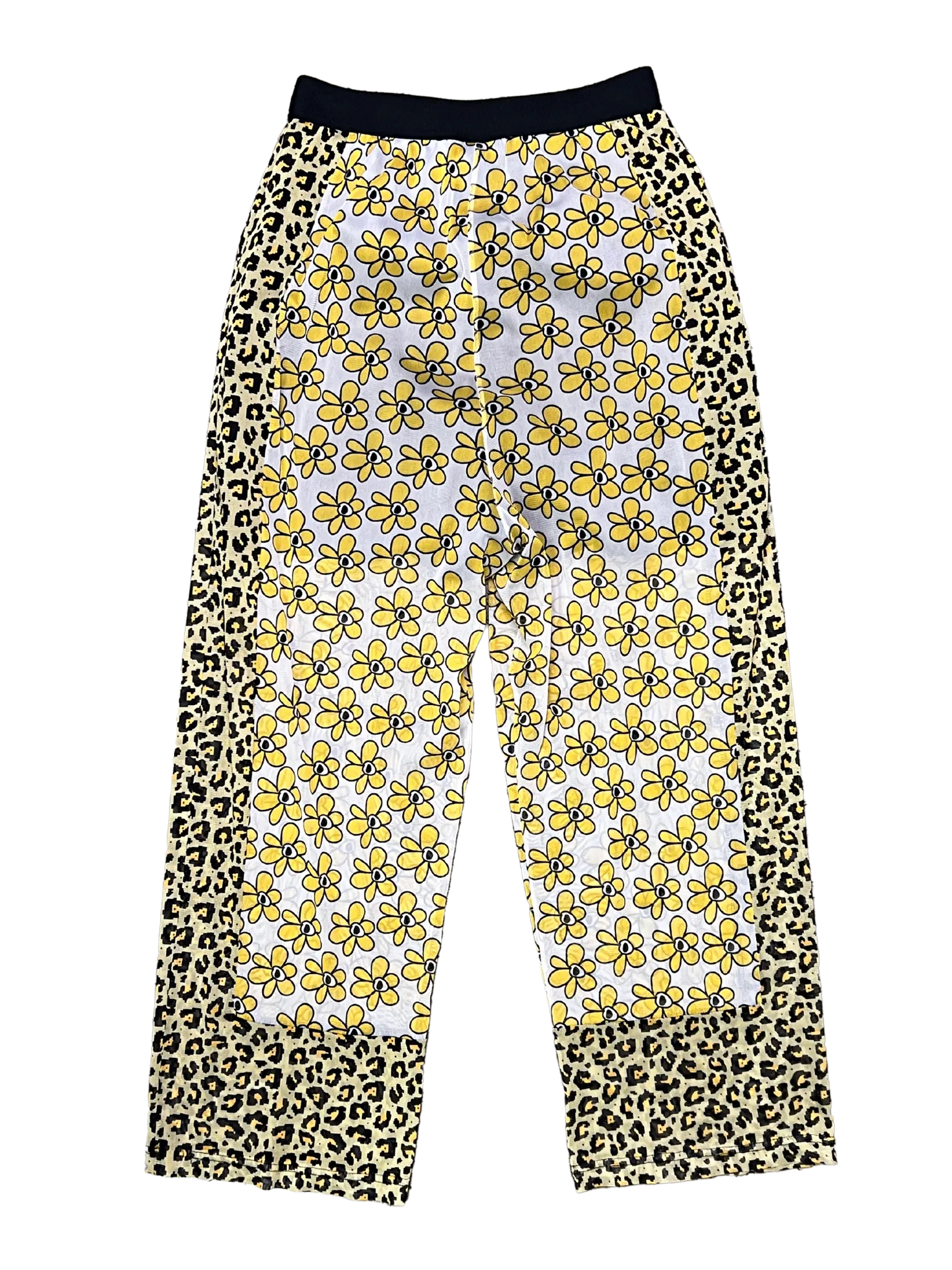 Size XS - P.A.M Yellow Daisy Leopard Pants