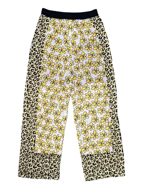 Size XS - P.A.M Yellow Daisy Leopard Pants