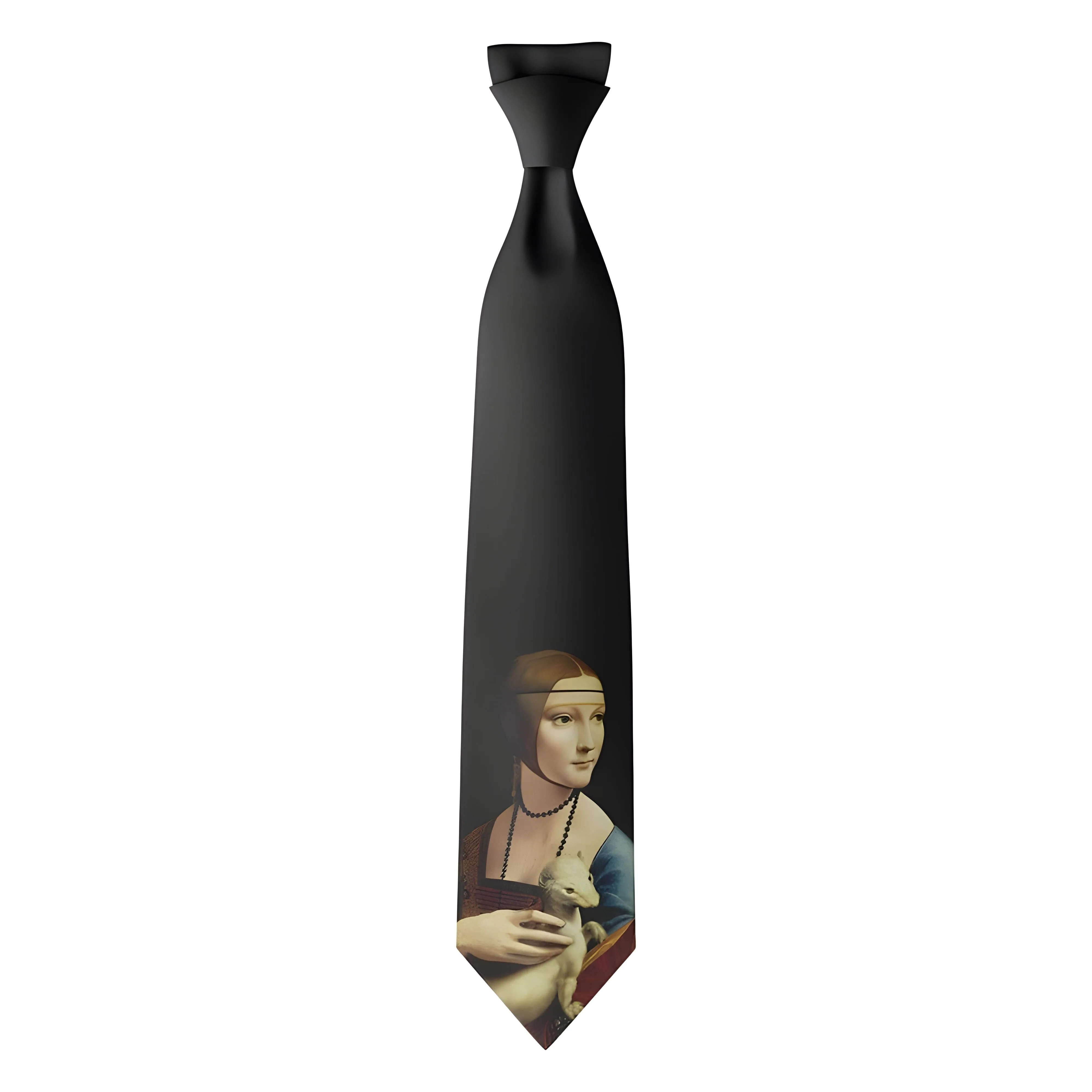 The Lady With An Ermine Neck Tie