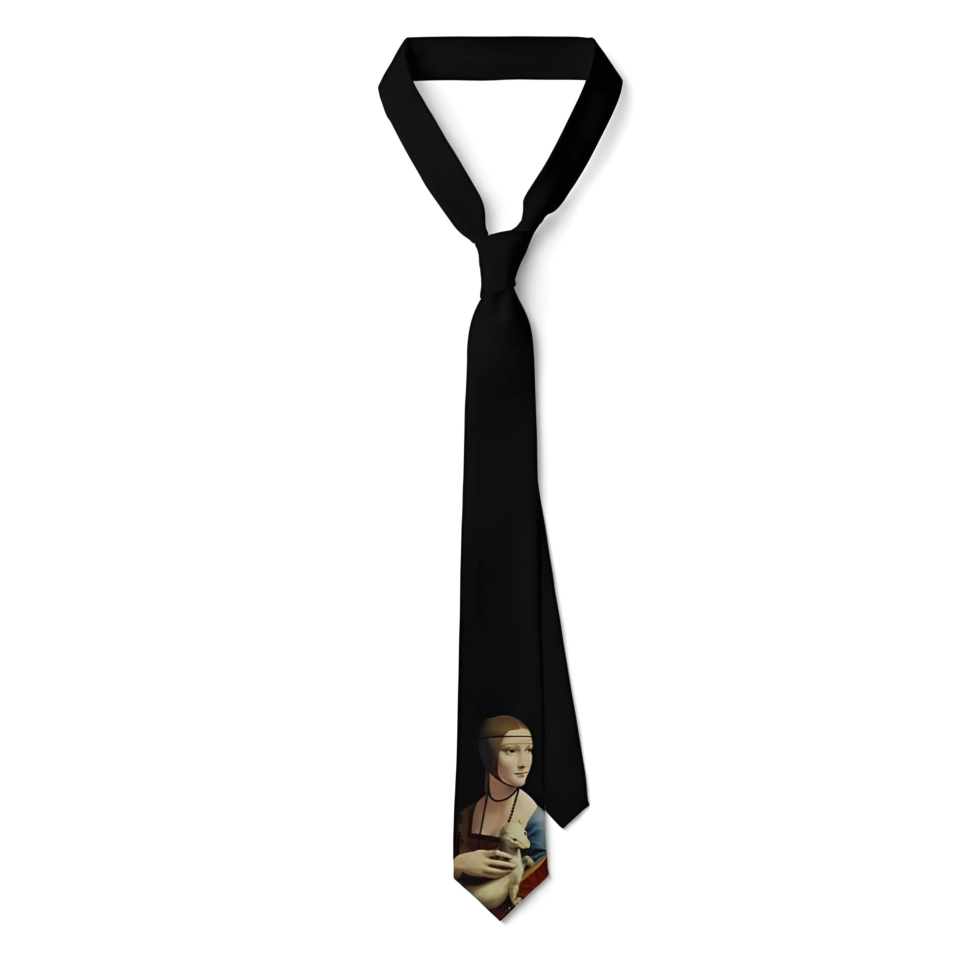 The Lady With An Ermine Neck Tie