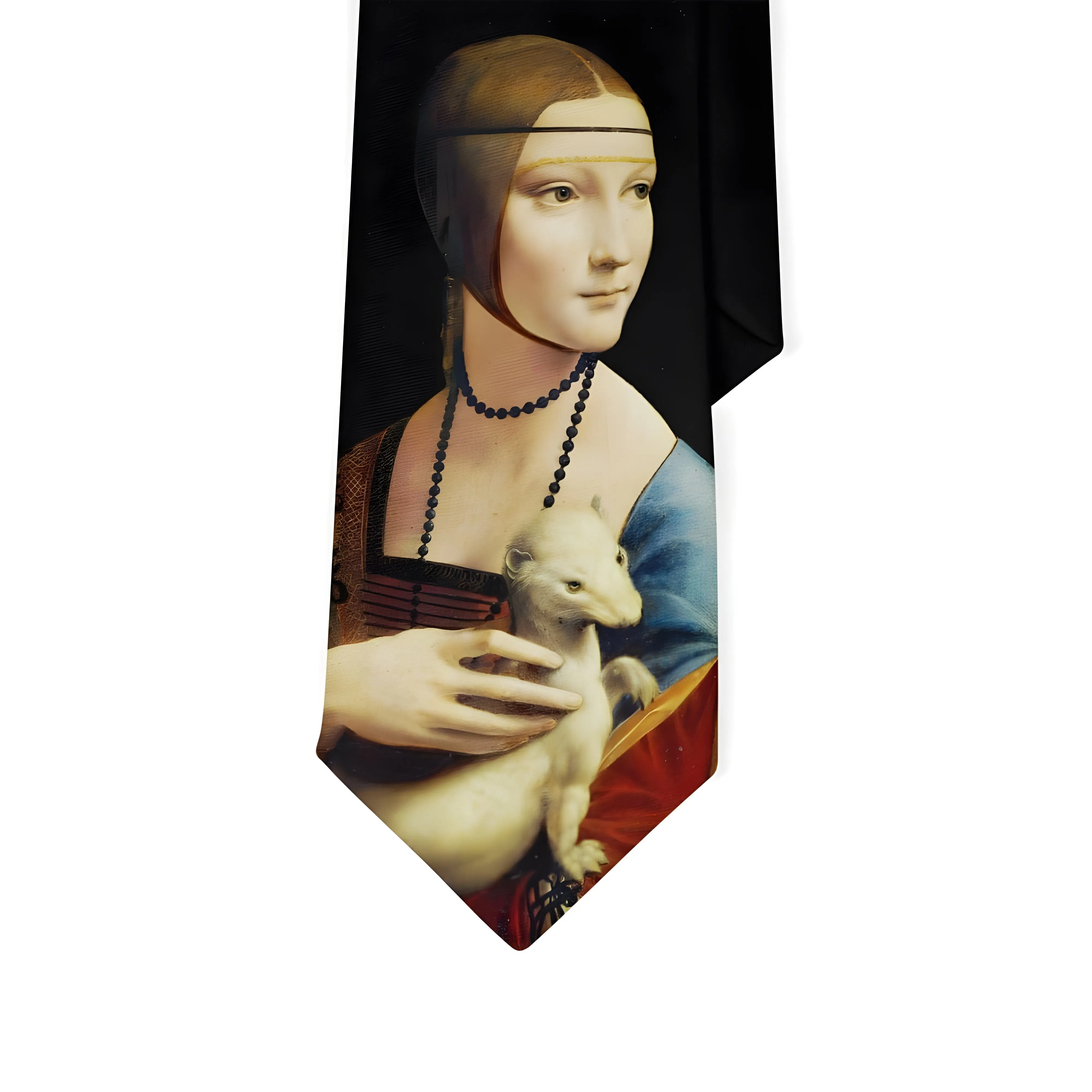 The Lady With An Ermine Neck Tie