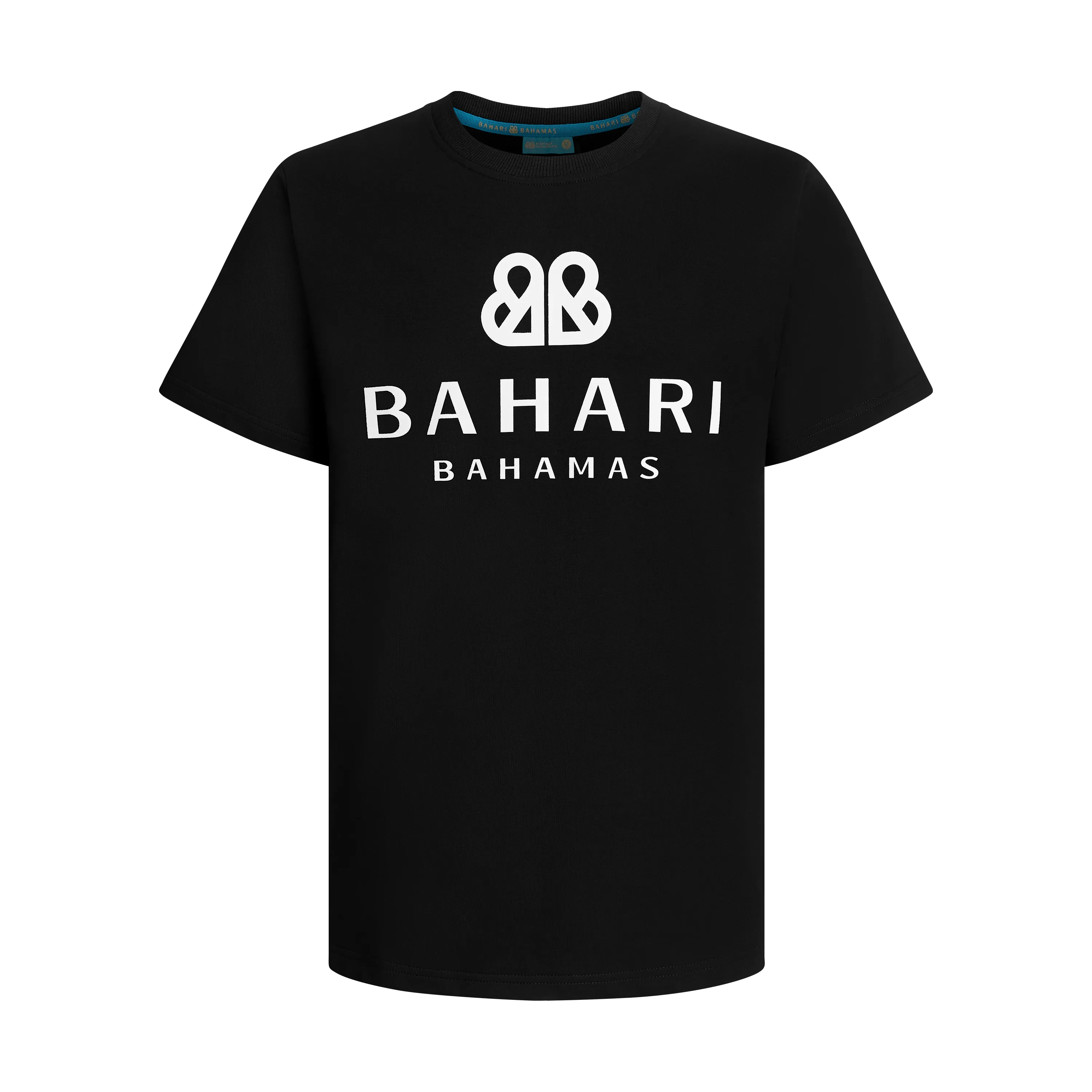 THE SUEDE LOGO TEE-BLACK