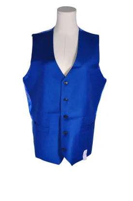 UNBRANDED Men Vests Regular fit in Blue - M