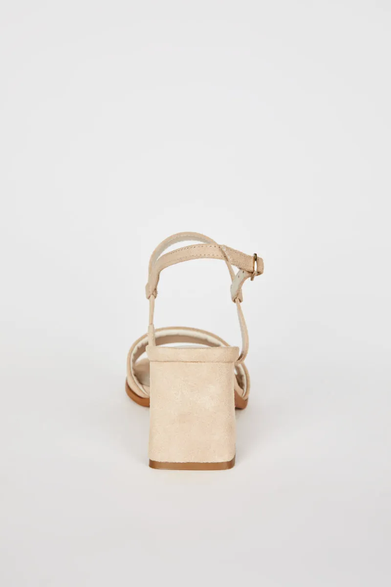 VALIDATED SUEDE HEEL