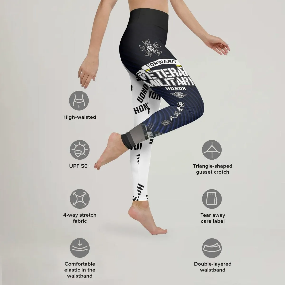 Veteran Military Honor Leggings