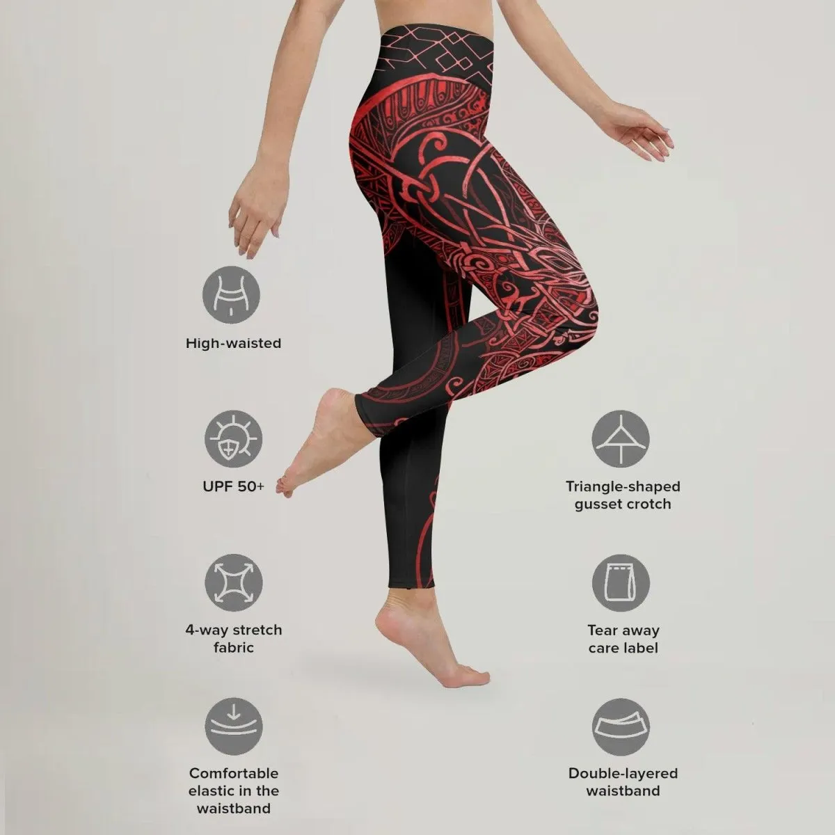 Viking Dragon Leggings
