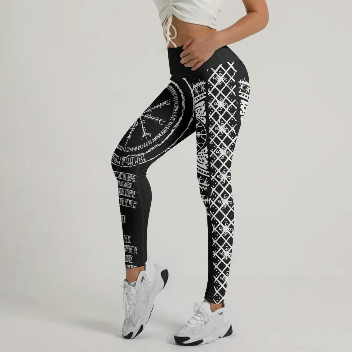 Vikings Shield Runes Leggings