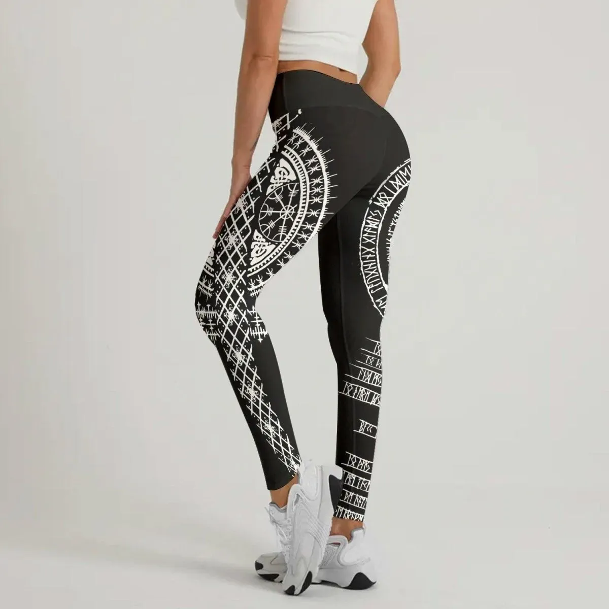 Vikings Shield Runes Leggings