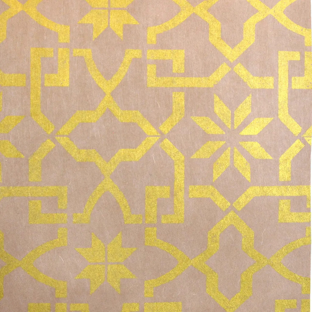 Walter Knabe Small Agean Hand Printed Wall Covering