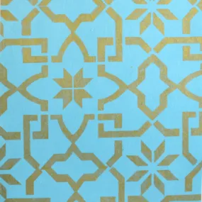 Walter Knabe Small Agean Hand Printed Wall Covering