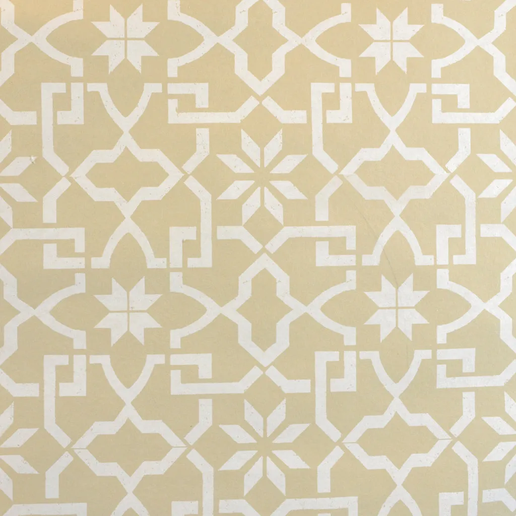 Walter Knabe Small Agean Hand Printed Wall Covering