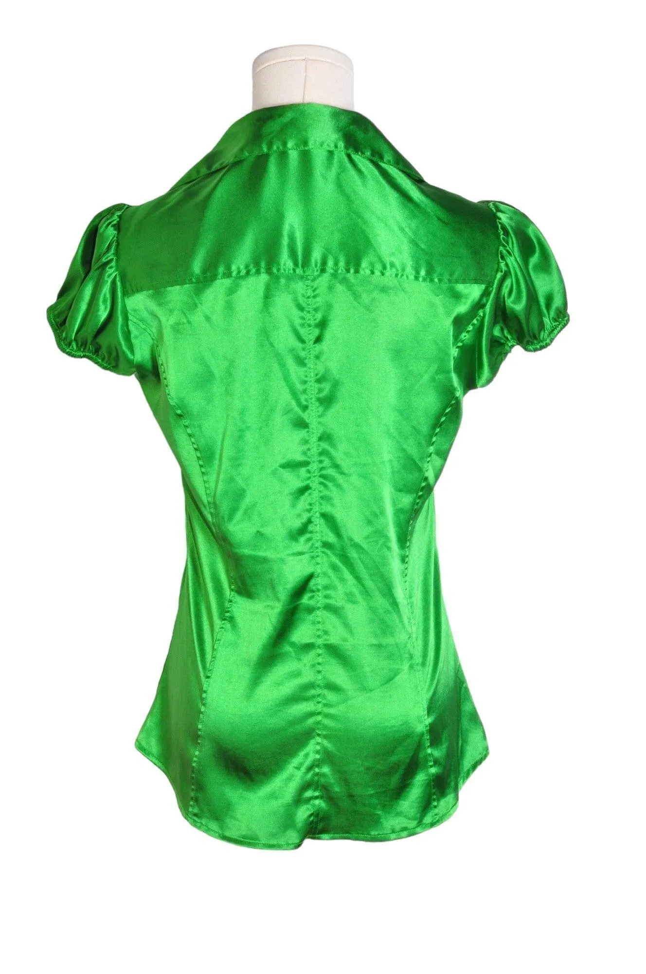ZARA Women Blouses Regular fit in Green - M