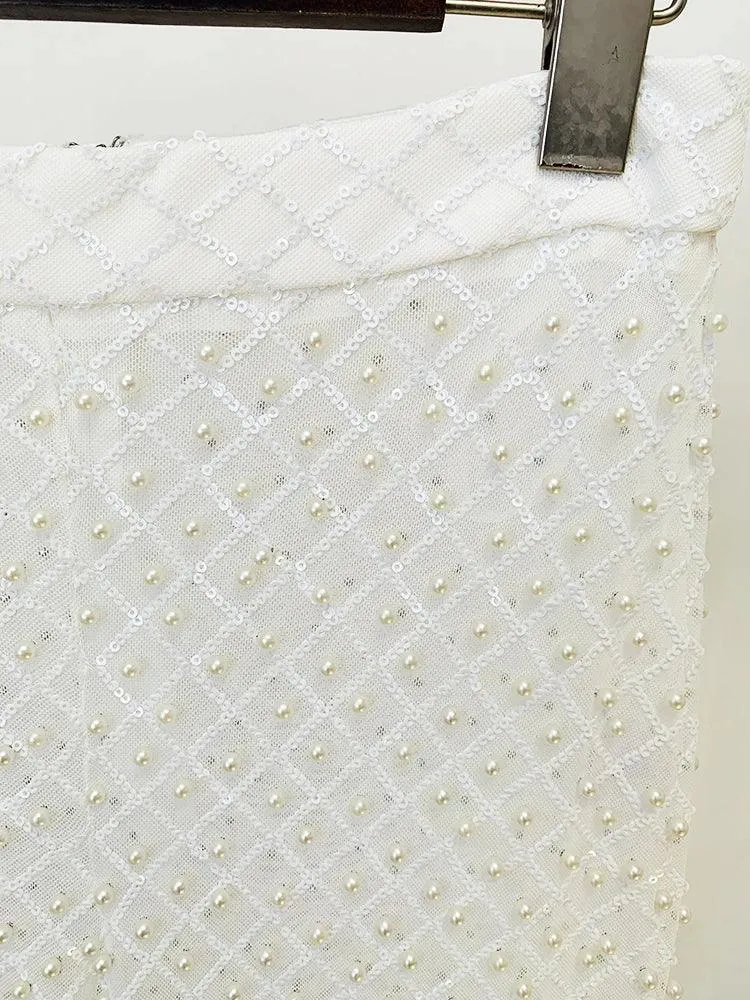 Zoey Beaded Pearls Pants