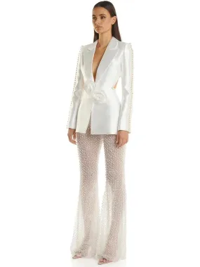 Zoey Beaded Pearls Pants